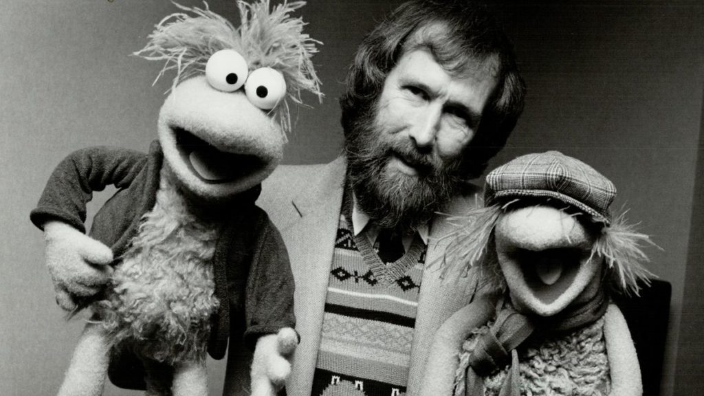 Jim Henson with Gobo and Boober